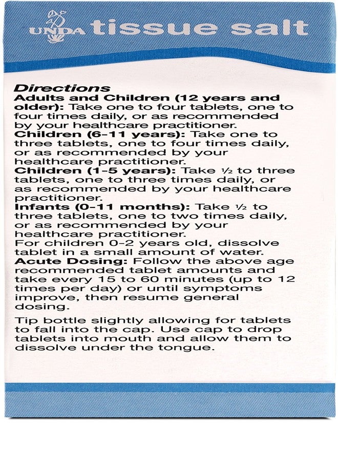 UNDA Natrium Sulfuricum 6X (Salt) -| Homeopthic Remedy Supports Temporary Relief of Mild Indigestion Symptoms | 100 Tablets - Image 3